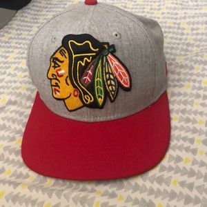 Black hawks hat